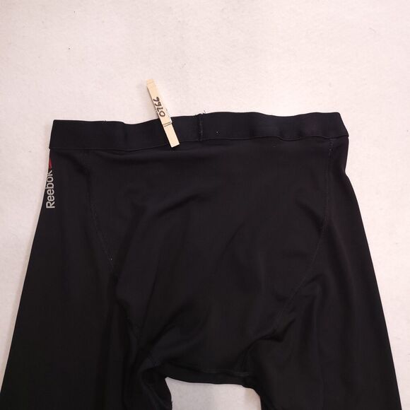 Reebok Athletic Pull On Workout Running Pants Mens Size Small S Black - Picture 7 of 8